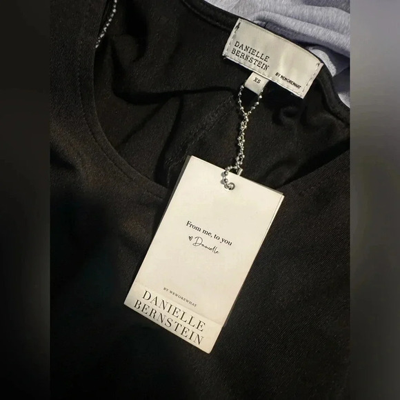 Danielle Bernstein WeWoreWhat Ruched O-ring Dress NWT size XS - Picture 6 of 6